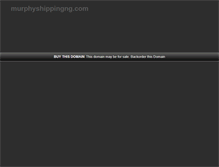 Tablet Screenshot of murphyshippingng.com